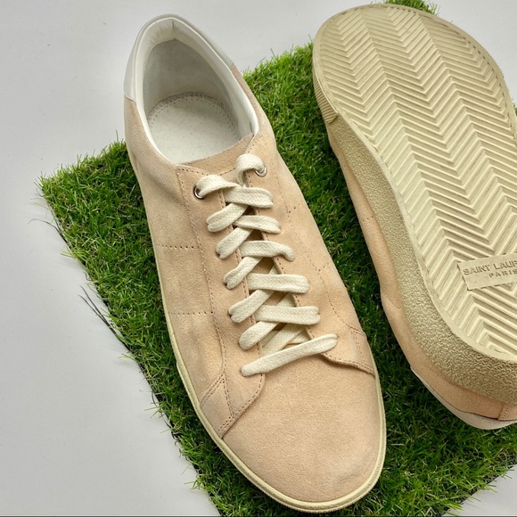 SAINT LAURENT SL/06 PINK TRAINER SNEAKER MENS 41/8